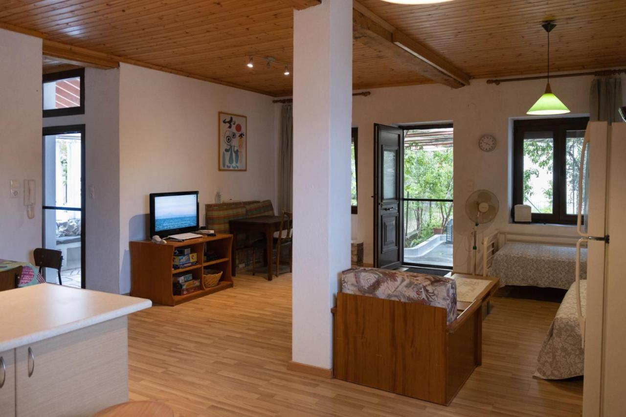 הוילה Skála Kallirákhis Our Parent'S House. Family House For Rent מראה חיצוני תמונה